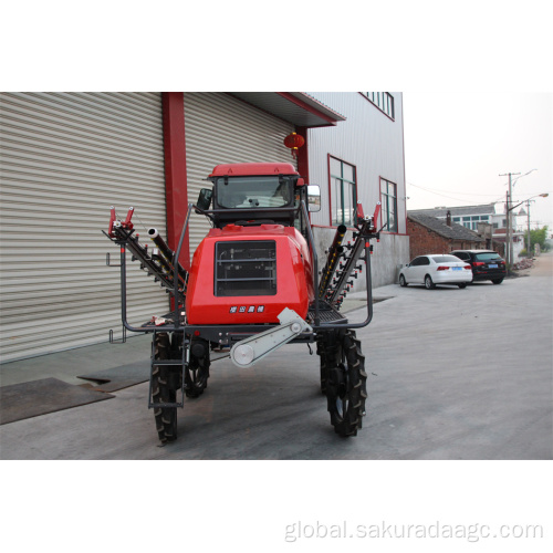 Pesticide Spraying Water Mist Machine Agricultural self-propelled boom sprayer Supplier